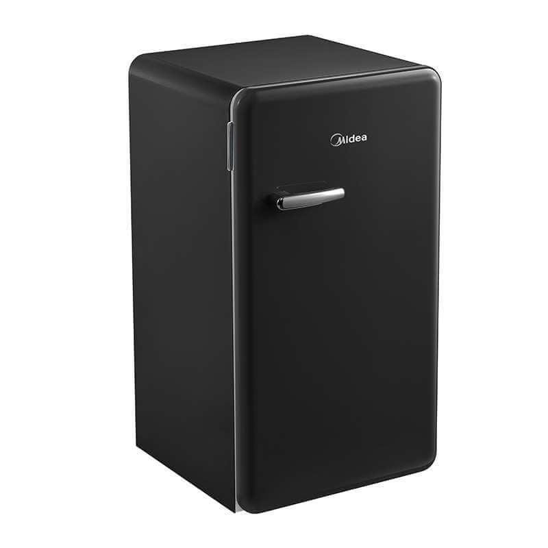 ตู้เย็น 1 ประตู Midea รุ่น BC-90AW ความจุ 93 ลิตร ขนาด 3.3Q (Retro Fridge) (สีดำ)_1